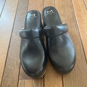 Marc Fisher clogs. Black, size 7.